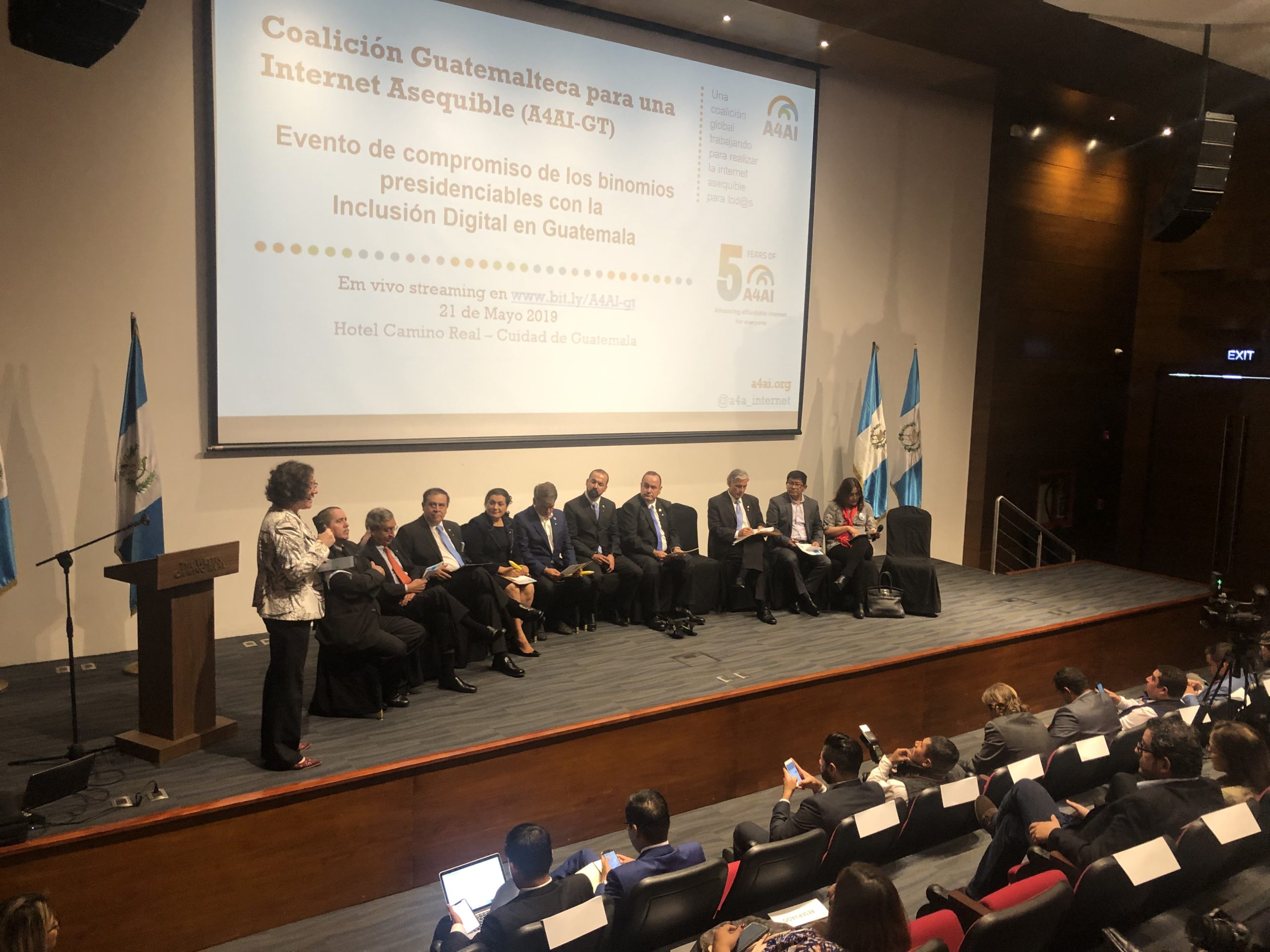 Photo of digital inclusion event in Guatemala