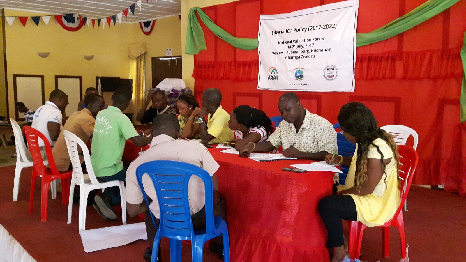 Picture: Stakeholder validation workshop in Zwedru, Liberia July 2017